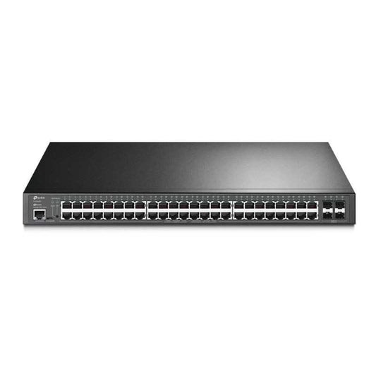 Omada 52 Port Gigabit L2+ Managed Switch, 48-Port PoE + 4 SFP Ports