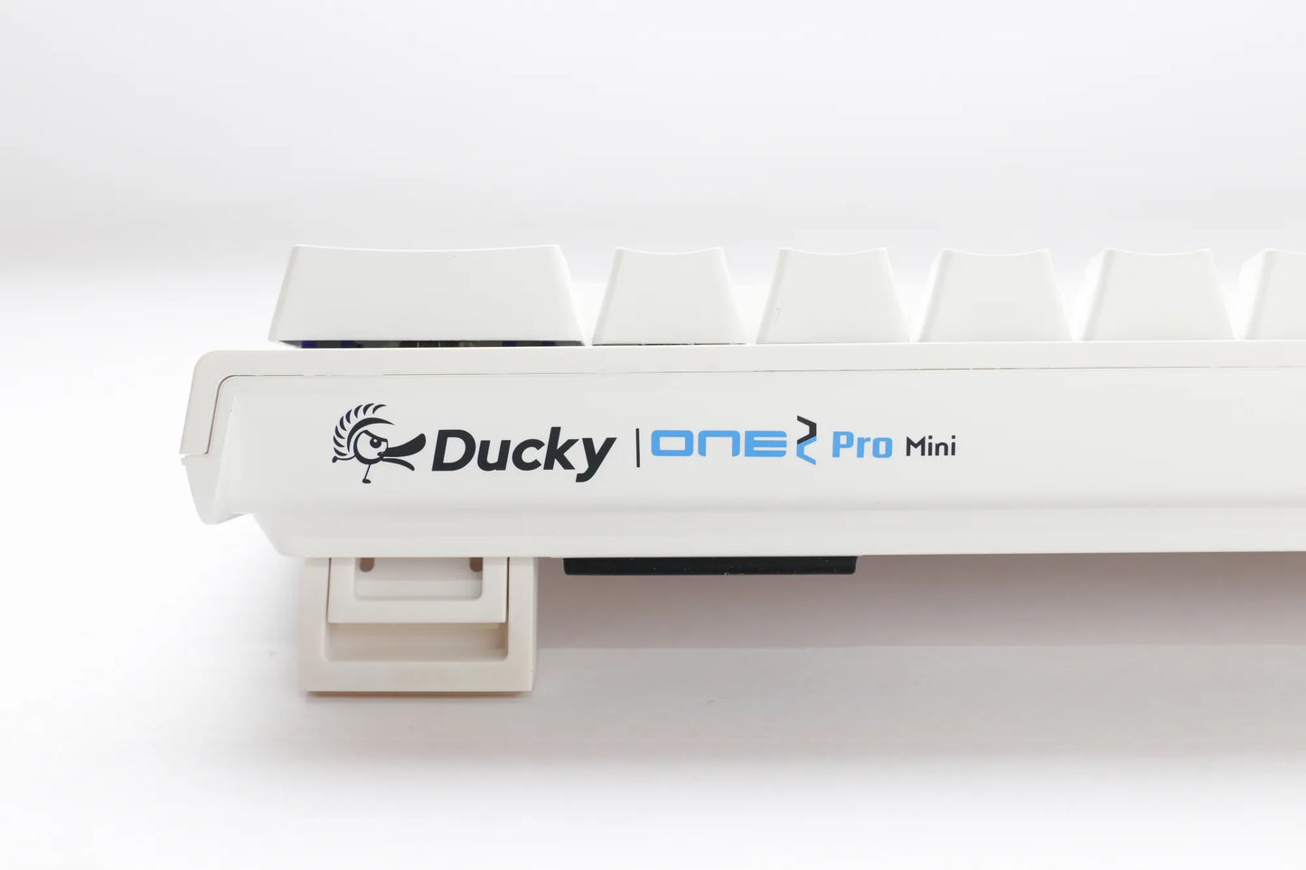 Ducky Keyboard One 2 Pro 60% Mechanical Keyboard; RGB; PBT Double Shot Keycaps - White- Cherry Black .