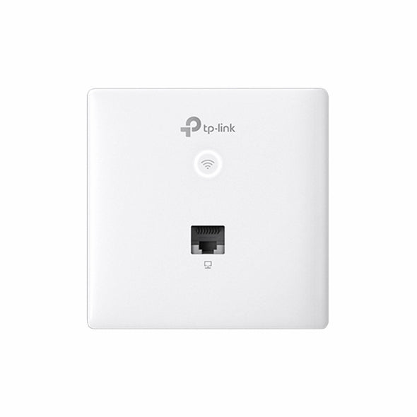 Tp-Link N300 wall-plate access point, 2.4ghz, qualcomm, 2 10/100mbps lan