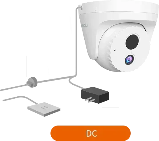 Tenda IC7-PRS 4MP HD PoE Dome Security IP Camera Guards On Duty Security