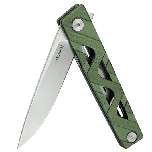 Ruike Folding Pocket Knives P878-AG Guards On Duty Security