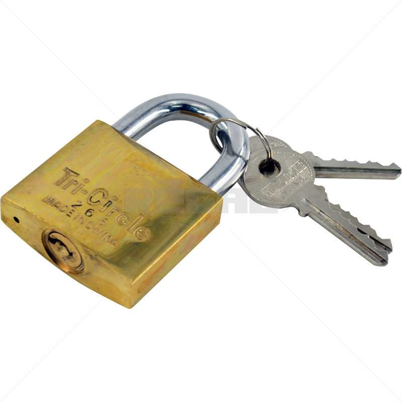 Padlock - 50mm Brass Inyati