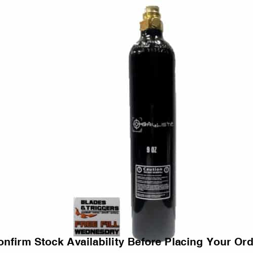 Paintball Ballistic Co2 9oz Bottle - Guards On Duty Shop