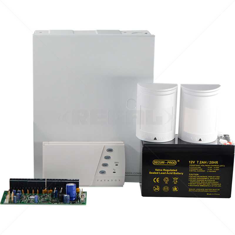 Paradox E65 (476) / K636 LED Keypad Full Kit PA9650