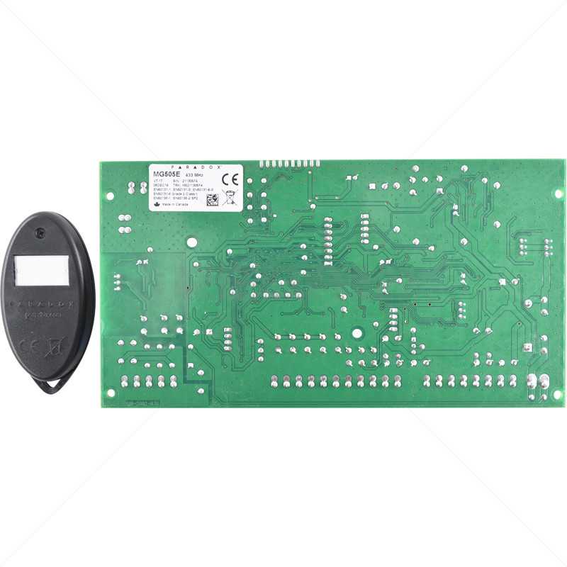 Paradox MG5050 PCB REM2 PA3825