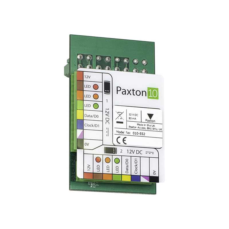 Paxton10 Reader Converter (010-552-ZA)