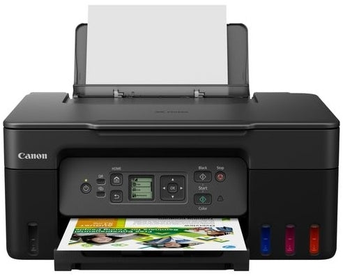 Canon Pixma G3470 Colour A4 3-in-1 Multifunction Ink Tank Printer, Print, Scan