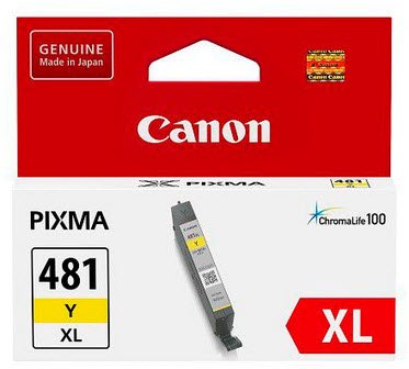 Canon CLI-481Y XL Yellow Ink Cartridge