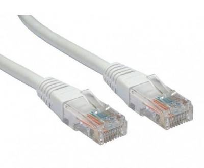 10m Cat5e Moulded Flylead - Grey - Guards On Duty Shop & Security Guards