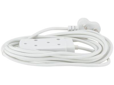 10m 10a Extension Cord White (aus A-02-10m) - Guards On Duty Shop & Security Guards