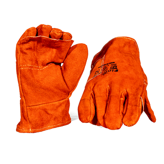 Pinnacle Red Heat Resistant Welding Glove, Kevlar Stitch, Wrist Length 2.5" (13-100103)