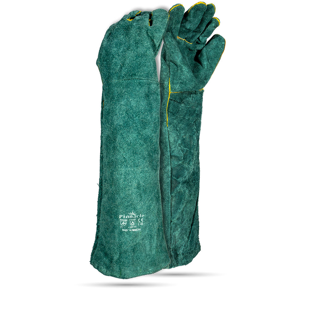Pinnacle Green Lined Glove Shoulder Length 16" (13-100104)