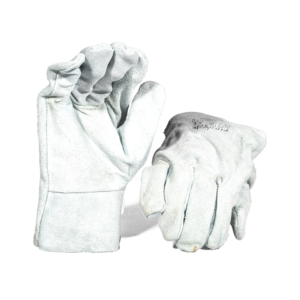 Pinnacle Chrome Leather Double Palm Glove Wrist Length 2.5" (13-100111)