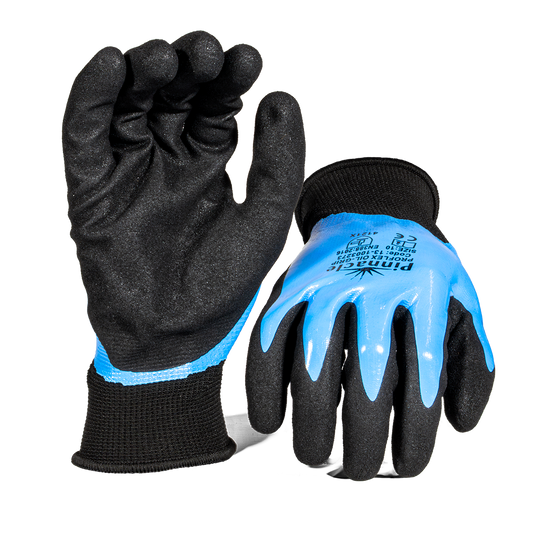 Pinnacle ProFLEX OILGRIP Nitrile Double Coated, Sandy Palm Glove, Oil Resistant (13-1003273)