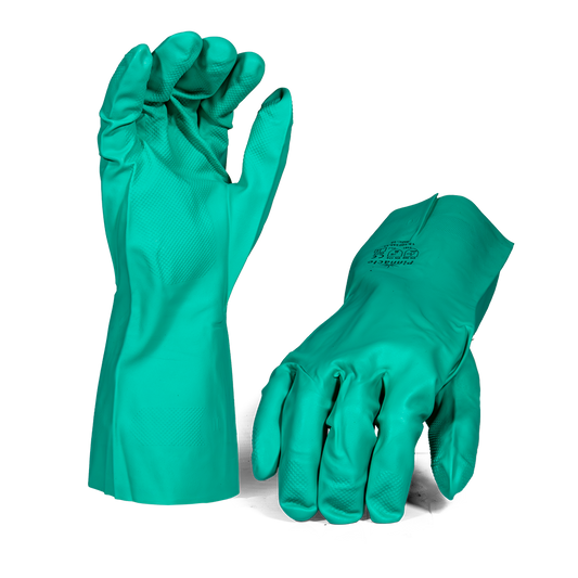 Pinnacle Green Nitrile Glove Open Cuff Size L (13-100333-11)