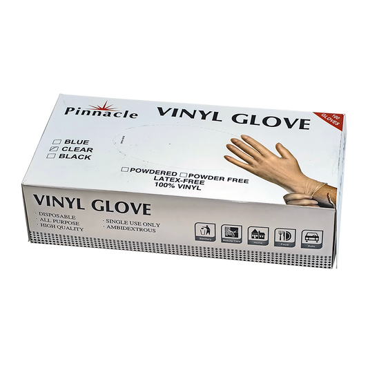 Pinnacle Vinyl Examination Glove Power Free (13-1003356)