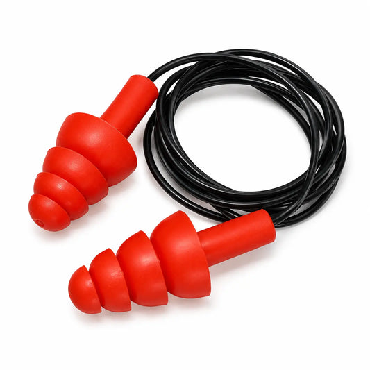 Pinnacle eX Earplug 4-Layer TPR Corded SNR32 (Pack of 100)