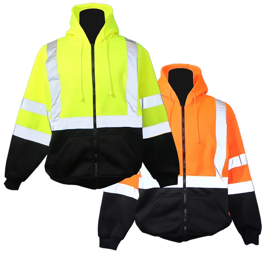 Pinnacle Lime/Black Pro Fleece Jacket with Hood (S – 2XL)