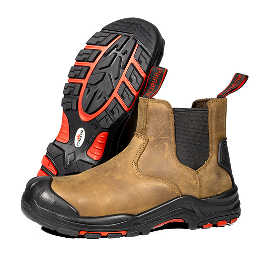 Pinnacle SOBRIE Safety Boots Brown