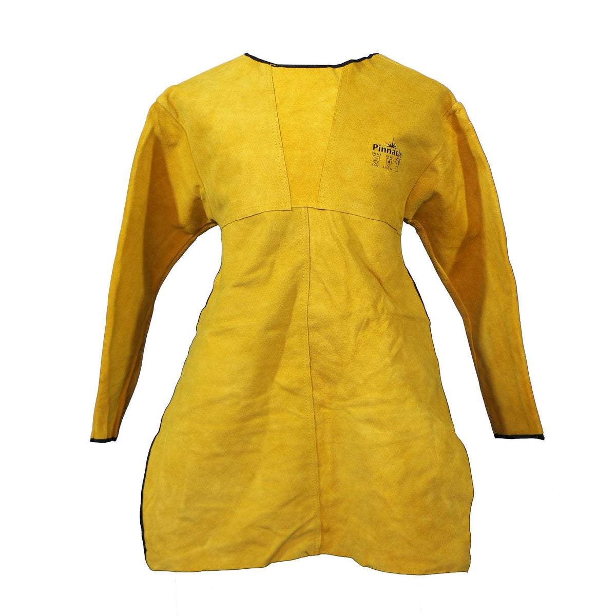 Pinnacle Yellow Suede Leather Welding Yoke & Apron (M – 2XL)