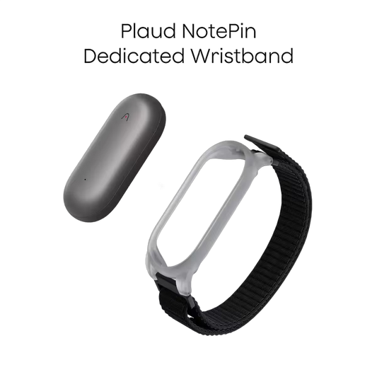 plaud-notepin-wristband-black — plaud notepin wristband
