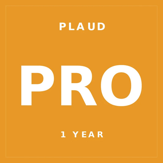 Plaud Pro Licence 1 Year — AI voice recorder subscription badge