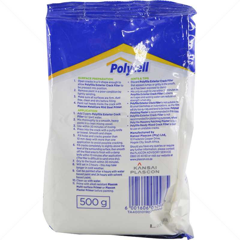 Pollyfiller - Exterior 500g