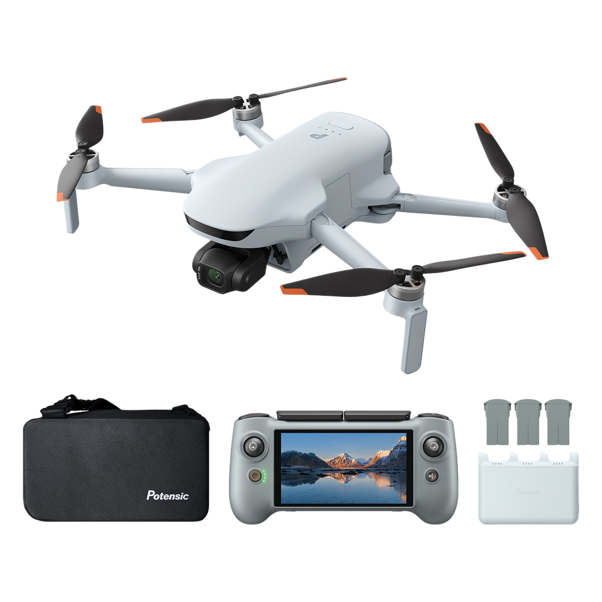 Potensic Atom 3 + PDT2 Controller (Fly More Combo)