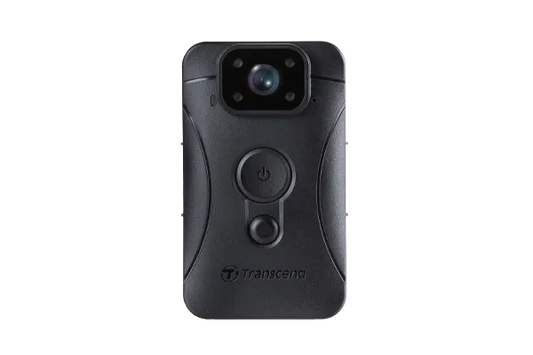 TRANSCEND DRIVEPRO BODY 10 BODY CAMERA WITH 64GB MICROSD CARDS.