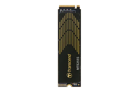 TRANSCEND 1TB MTE255S PCI-E GEN 4X4 M.2 NVMe 2280 SSD 3D NAND -7400 MB/s Read 5200 MB/s Write- Graphen Heat Spreader -600TBW
