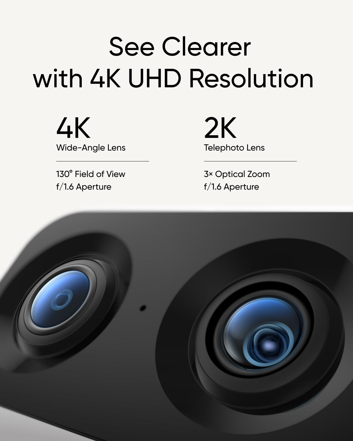 Eufy Indoor Cam S350 4K Dual Lens 360 Degree Surveillance Wired Indoor Camera - Guards On Duty Shop