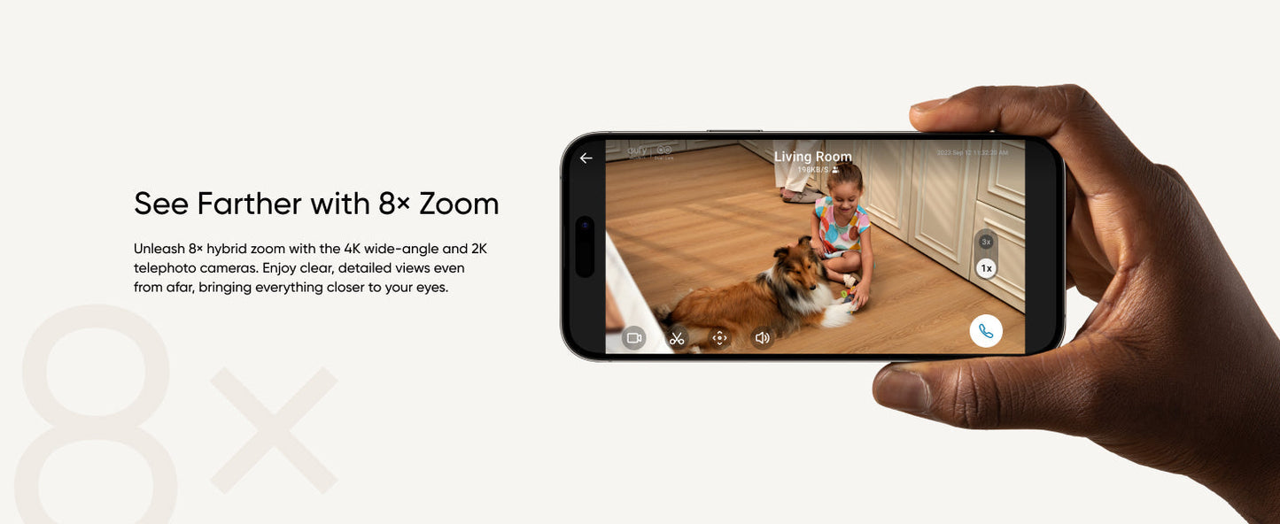 Eufy Indoor Cam S350 4K Dual Lens 360 Degree Surveillance Wired Indoor Camera - Guards On Duty Shop