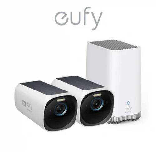 Eufy Security Cam 3 KIT – HOMEBASE 3 AND 2 X 4K SOLAR CAMERAS - Guards On Duty Shop