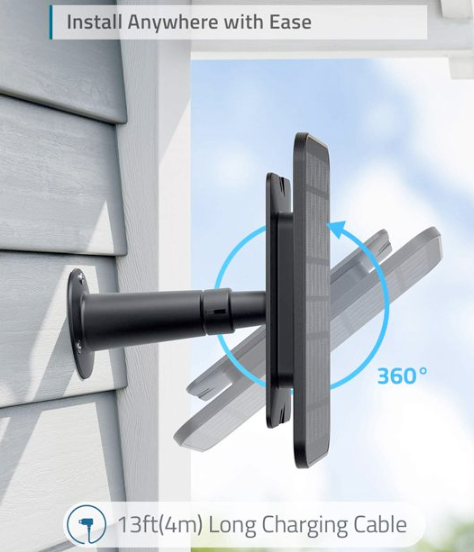 Eufy Solar Panel Charger - Guards On Duty Shop