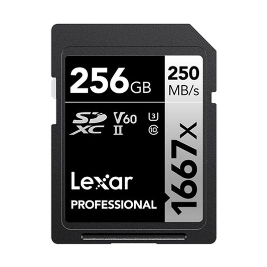 Lexar Professional 1667x 250MB/S UHS-II SDXC Memory Card - 256GB - Guards On Duty Shop