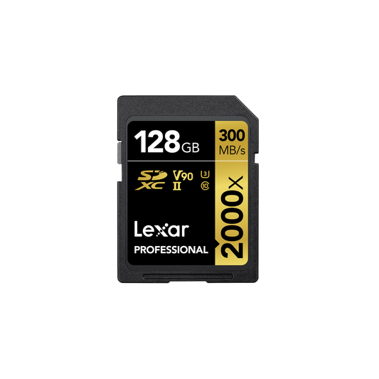 Lexar Professional 2000x UHS-II SDXC Memory Card 128GB - Guards On Duty Shop