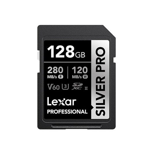 Lexar Professional SILVER PRO SDXC UHS-II Memory Card - 128GB, 280MB/s - Guards On Duty Shop