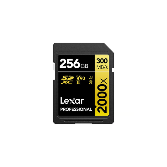 Lexar SD Pro 2000x 256GB Memory Card - Guards On Duty Shop