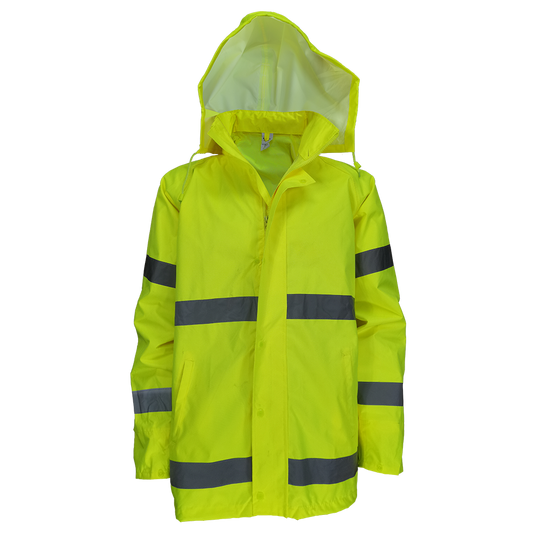 Pinnacle Premium Rain Jacket with Lining Lime (S – 3XL)