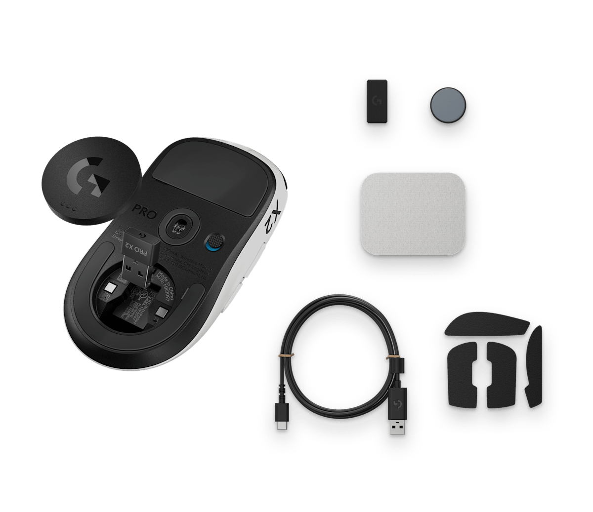 Logitech PRO X2 SUPERSTRIKE - LUNAR ECLIPSE - 2.4GHZ