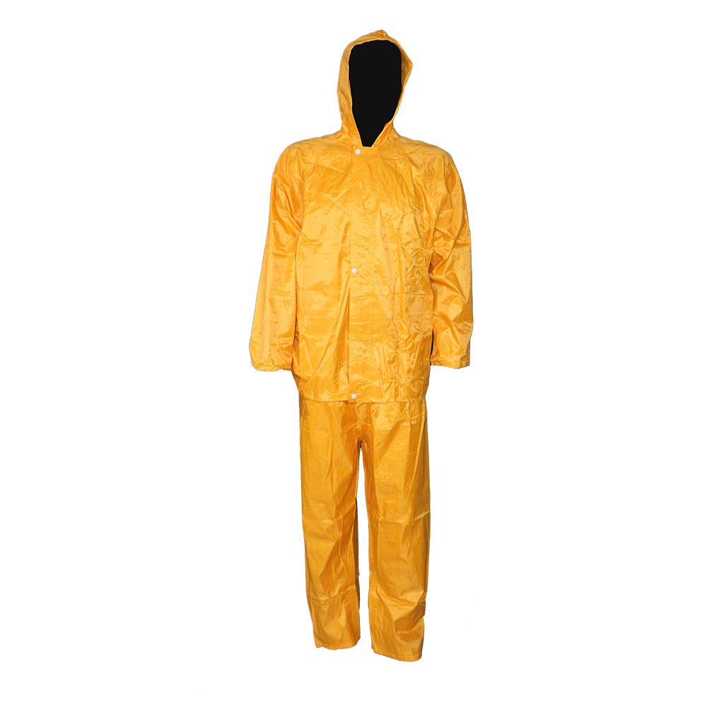 Pinnacle Oxford Rubberised Rain Suit Yellow (S – 3XL)