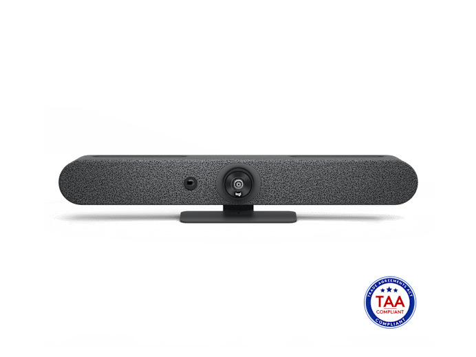 Logitech Rally Bar Mini All-in-one Video Bar for Small to Medium Rooms - Graphite