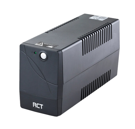 RCT 650VA LINE-INTERACTIVE UPS 360W with SA WALL SOCKET - 1 X TYPE M 2 X TYPE N. - BATTERY 6 MONTH WARRANTY ONLY!