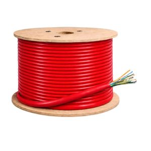 Cattex CAT5e Cable 500m - Red - Networking