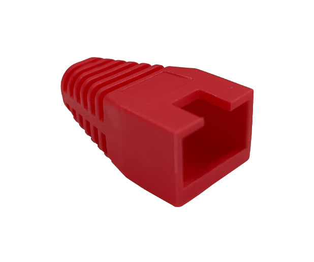 RJ45 Boot (Red) 50x Packet