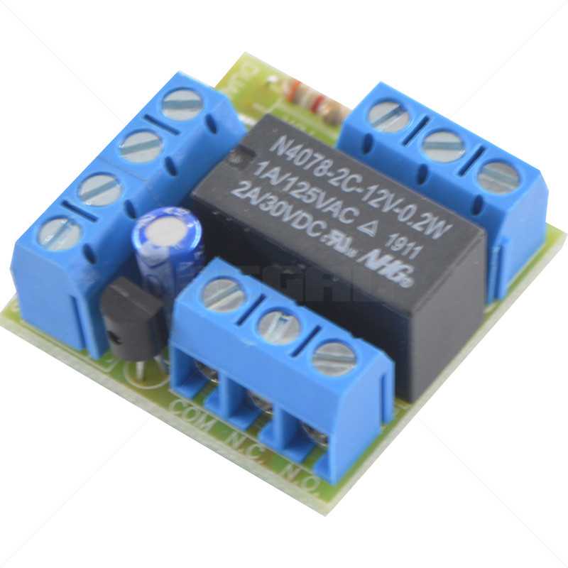 Relay - On-board Double Pole AC/DC
