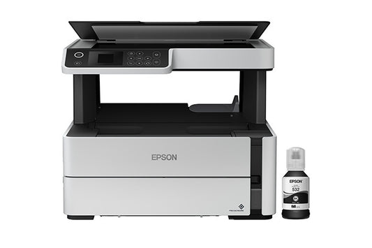 Epson EcoTank M2170-Office Workgroup;3in1; A4 Mono; 30PPM; Duplex; Flatbed Scan; Ethernet; Wi-fi & Wi-Fi Direct; Warranty 1 year