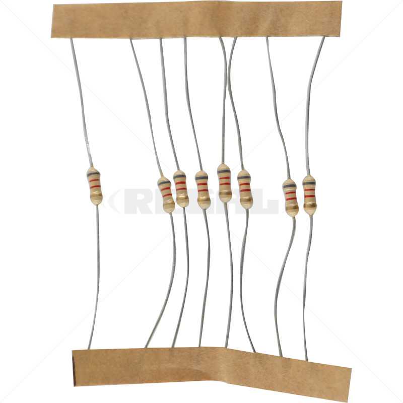 Resistor - 8K2 1/4W 5%(Pkt10)