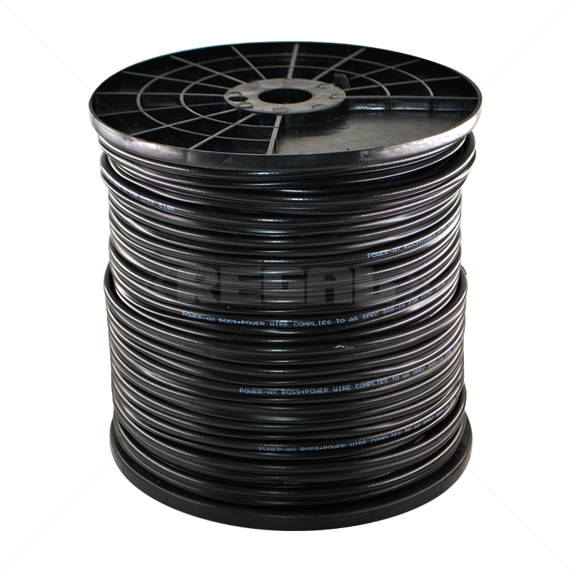 Cable - CAT6 STP Outdoor UV Black 100m (Outdoor)