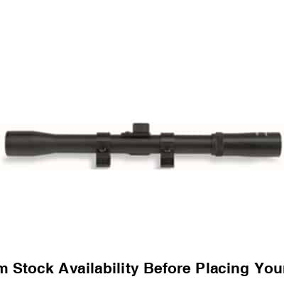 RIFLE SCOPE 4X20 WITH MOUNTS